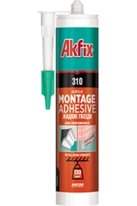 Akfix Kartonpiyer Strafor Yapıştırıcı Beyaz 310 mlAkfix Kartonpiyer Strafor Yapıştırıcı Beyaz 310 ml